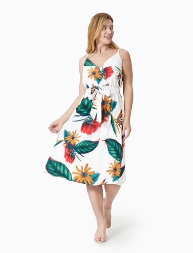 PATPAT Family Matching Outfits Mommy and Me Dresses Hawaiian Tropical Vacation Beach Spaghetti Strap Dress and Shirt3