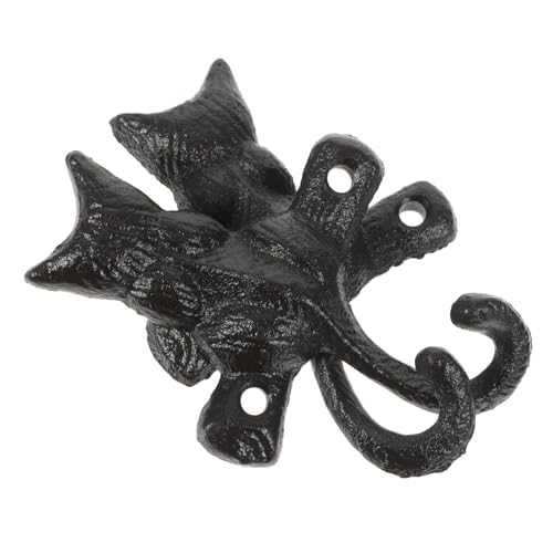 UTHCLO 2 piezas Ganchos para Pared de Hierro