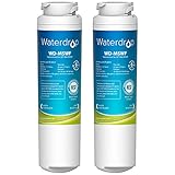 Waterdrop MSWF Refrigerator Water Filter, Compatible with GE MSWF, 101820A, 101821B, RWF1500A, Pack of 2