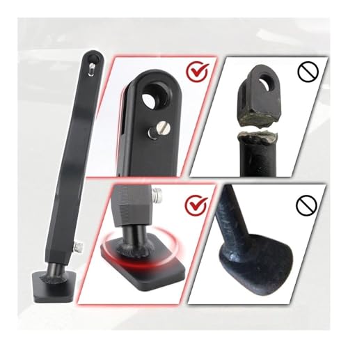 Béquille latérale pour moto KLR650 support de stationnement idéal pour le camping et le trail - 3
