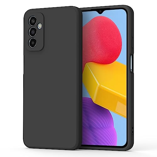 Vancle Funda para Samsung Galaxy M13 4G (sólo), Carcasa Protectora Antigolpes y Anti-Arañazos, Protección de Cámara, Suave TPU Silicona Case Cover para Samsung Galaxy M13 4G, Negro