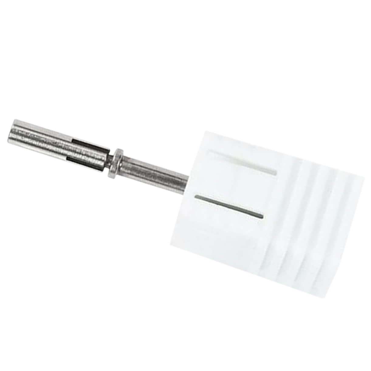 FRCOLOR 5 Piezas equipo brocas para cutículas de uñas bloquear para uñas clavo de punto pedicure corta unhas cabezales de pulido para uñas broca para cutículas Acero inoxidable