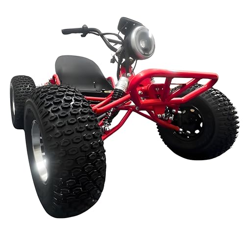 Zyliathor Electric Go Kart, 48V 1500W Off-Road, 3-Speed with 8