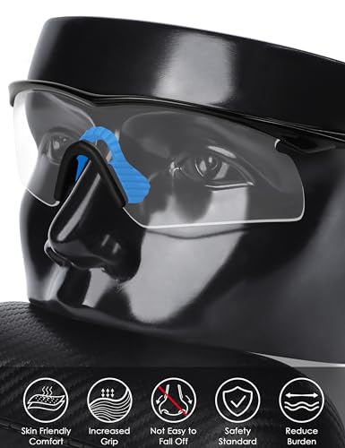 BLAZERBUCK Replacement Nose Pads Nose Pieces for Oakley M Frame Series Sunglasses - Light Blue4