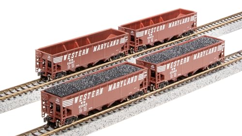 Athearn HO ACF 2970 Covered Hopper CB&Q 3 ATH81064 HO Rolling Stock