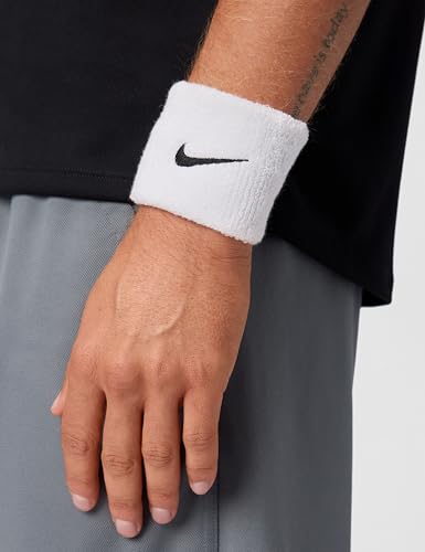 Image of Nike Unisex Adult Swoosh Classic Wristband 2 Pack
