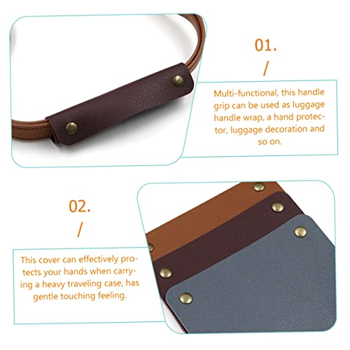 iplusmile 4 Pçs Alça De Mão De Bagagem Capas De Alça De Viagem Capas De Alça De Bolsa De Bagagem Cap