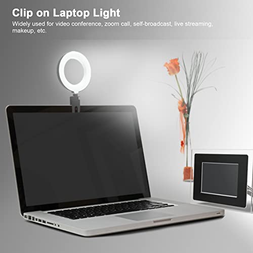 Homesen kit de Lâmpada Led Ring Light Clip No Laptop Light para Videoconferência Zoom Webcam Chat Ma