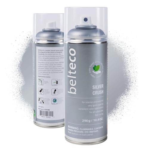 Image of Silver Paint Spray Crush Semi Gloss | Silver Spray Paint