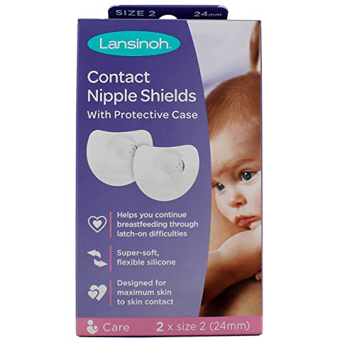 Image of Lansinoh Contact Nipple Shields, 2 Count (3 Pack)