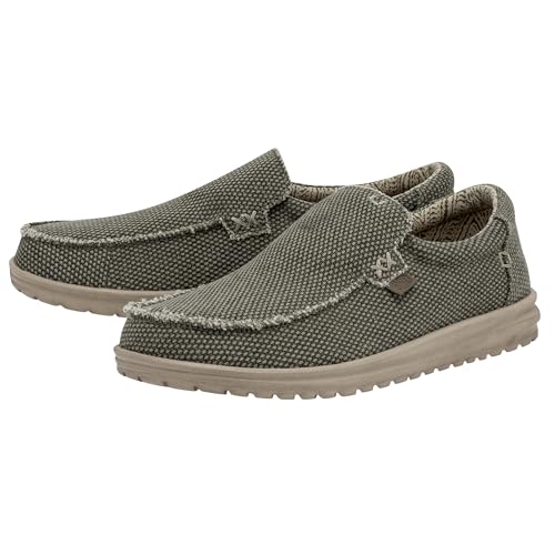 Image of HEYDUDE Mikka Unisex Loafers | Men's & Women's Slip On Shoes | Lightweight & Comfortable | Multiple Sizes & Colors