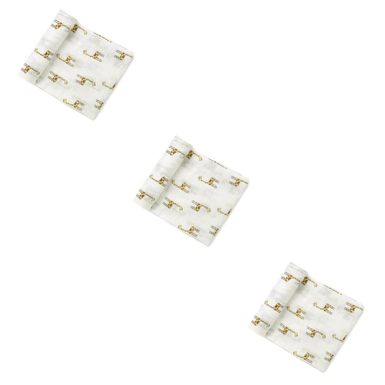 BESTonZON 3 Pz coperta infantile gli elementi essenziali del bambino devono avere coperta per bambini in mussola asciugamano fasciare coperta di mussola coperta per neonati ragazza necessità