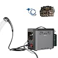 WINTEMP GPT3U Portable Propane Water Heater – Instant Hot Water, Constant Temperature Control, Rechargeable Battery, Safety Protections – Ideal for Camping, Hiking, Beach & Outdoor Adventures