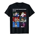 Disney Princess Not Dramatic Meme Panel T-Shirt