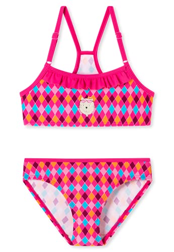 Schiesser Mädchen Bustier Bikini-Set, Mehrfarbig, 116