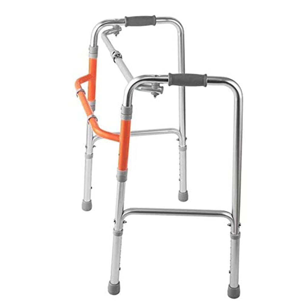 Asas Cómodas Marco de Seguridad para Inodoro Aleación de Aluminio Fuerte Capacidad de Carga Andador Riel de Seguridad para Inodoro para Ancianos para Movilidad Limitada, Sin Ruedas