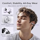 UGREEN HiTune S3 Słuchawki Bluetooth 5.4, Bezprzewodowe Otwarte z Klipsem 5,2g Lekkie, ENC Redukcja Hałasu dla Połączeń, Głęboki Bass, 30 Godzin Odtwarzania, Szybkie Ładowanie USB-C, IPX5 Wodoodporne
