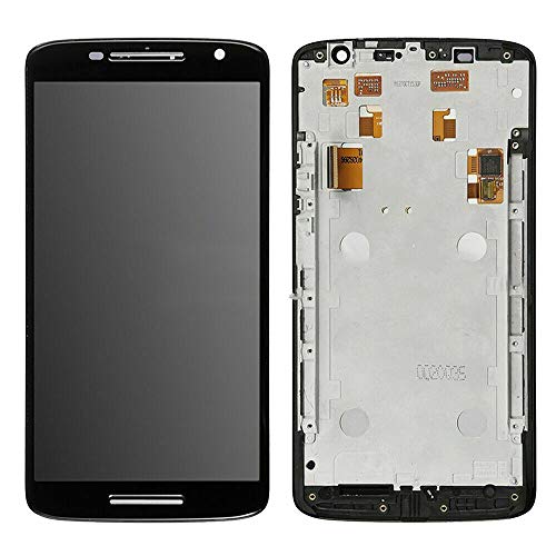 ePartSolution Wholesale_ Replacement Part for OEM Motorola Droid Maxx 2 XT1565 LCD Screen Display Digitizer Touch Screen + Frame Assembly USA (Black)