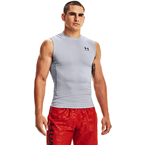 Image of Under Armour Men's HeatGear Compression Sleeveless T-Shirt
