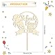 Tortendeko Einschulung Holz,Schulkind,Schulanfang Cake Topper Set Personalisiert, für Junge Mädchen Kinder Schultag Party Deko Geschenkidee