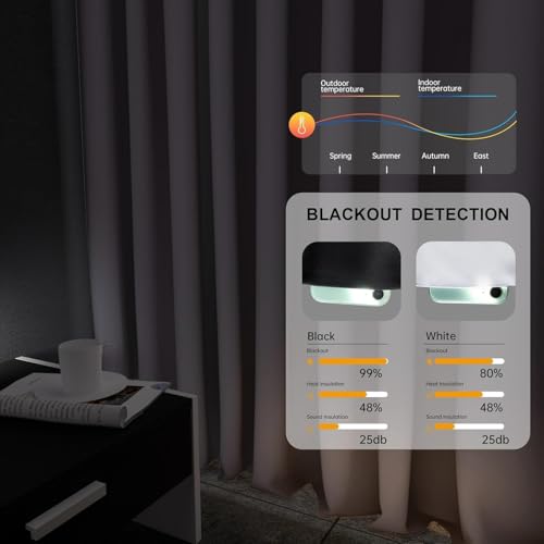 Image of Room Divider Curtains Flexible Ceiling Tracks set Curtain track Ceiling Mount Blackout Curtains for Living Room Bedroom Ceiling Curtain Rod Privacy Divider Panel W15xH7FT Grey Drape&Black rail