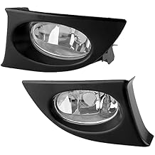 beler Pair Front Bumper Fog Light Lamp Fit for Honda Fit/Jazz GD1 GD3 2003-2008