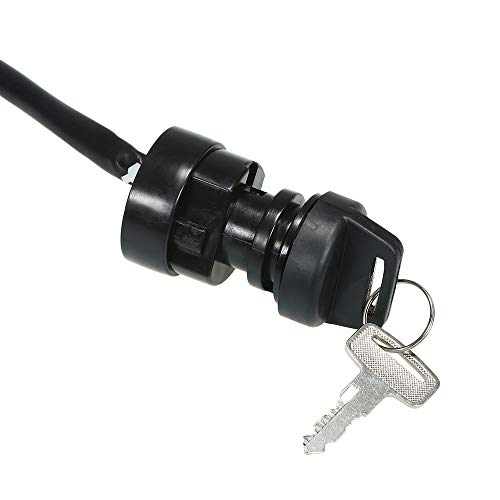 Yorten Chave de ignição compatível com YAMAHA RAPTOR 250 YFM250 2008-2013 ATV