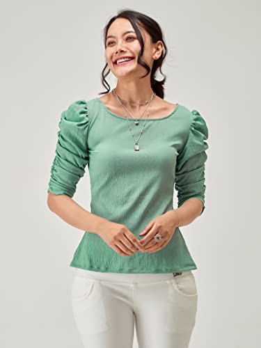 Image of AASK Casual Solid Women Top