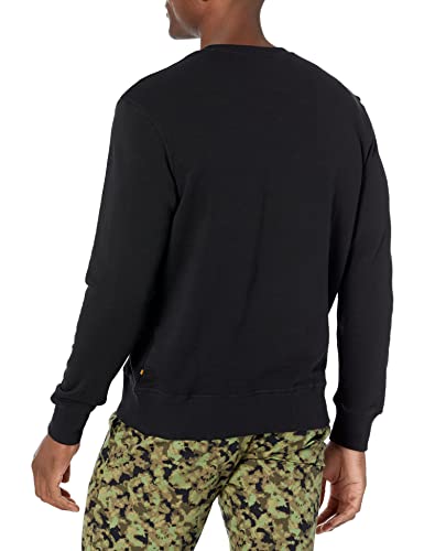 Sweat à capuche homme Quiksilver After Surf Crew pull-over polaire chaud