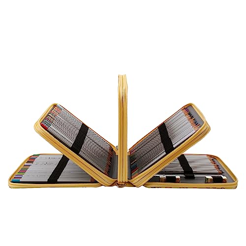Image of 184 Slots Pencil Case Organizer w /Removal Handle Strap