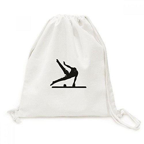 Sac cordon éducation physique sacoche toile voyage léger pour adulte