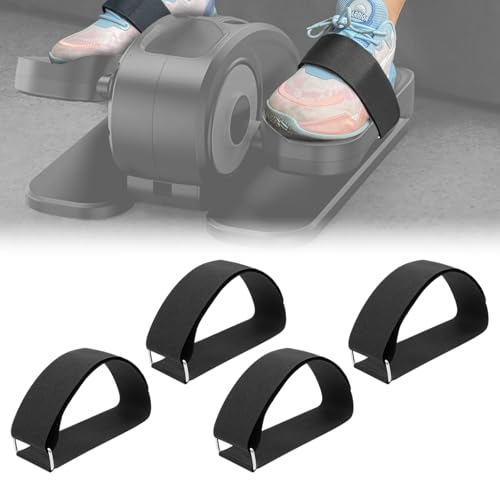 Ellipse Leg Exerciser Machine Pedal Straps?Foot Trainer Pedal Belt, Suitable for Under Desk Elliptical Peddler Leg Pedal Exerciser for Fitness Home Sports Accessories (4)