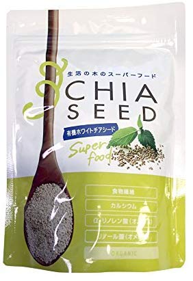 Amazon.co.jp: 生活の木 有機ホワイトチアシード 300g : ドラッグ