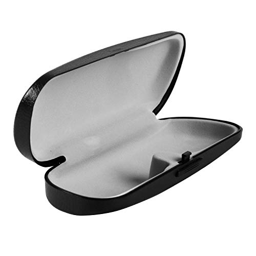 Image of VIVID Vision Unisex Adult Lightweight Eyewear Specs Case Cover | Free With Cleaning Cloth | Protect Eye Glasses | Plastic | Spectacles | Cases | IC - 621 ABS Gery with Cloth