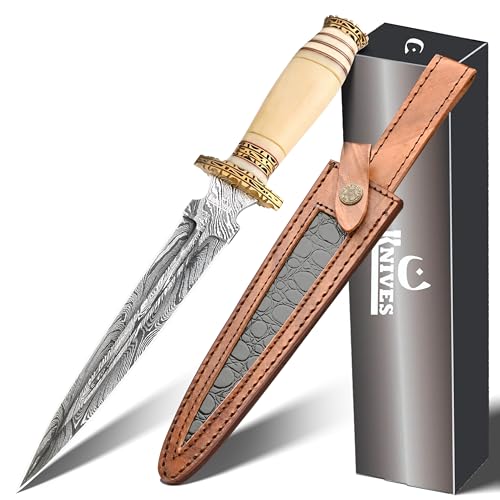 NoonKnives: Hand Made Damascus Steel Collectible...