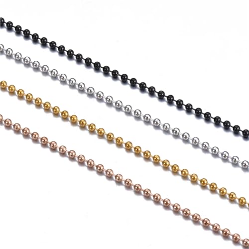 Chaîne pour store à enrouleur acier inoxydable perles boule 2.4mm
