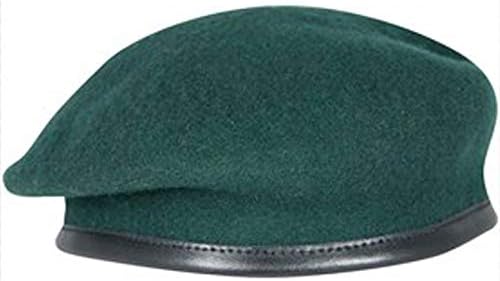 Commando Green Officers Beret 59 cm, Green, 7 3/8