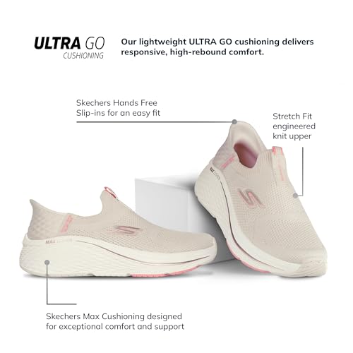 Image of Skechers Womens Max Cushioning Elite 2.0 Eternal Hands Free Slip-ins Sneaker