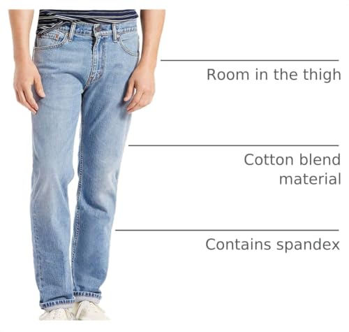 Image of Levi's Men's 505 Regular Fit Jeans (Also Available in Big & Tall)