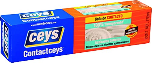 Ceys - ContactCeys - Cola de contacto transparente - Para uniones flexibles - 170ML