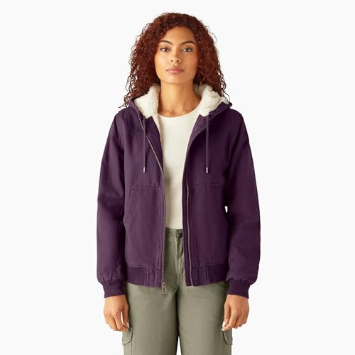 Dickies Women's Fleece Lined Duck Canvas Jacket2