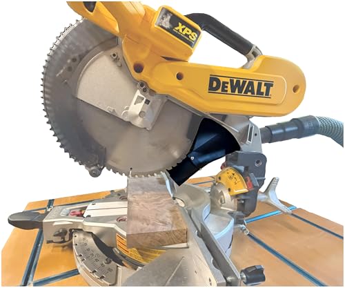Improved Dust Collection Port for DeWalt DW716 DWS716 & DWS716XPS Miter Saws - Virtually No Mess - Made in the USA