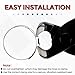 Kozelo 20Pcs Stainless Steel Single Ear Hose Clamps, Adjustable 13.7-16.2mm Heavy Duty Crimp Hose Clamp Assortment Kit, Metal Ear Cinch Rings Crimp Pinch Fitting for Automotive, Tubing