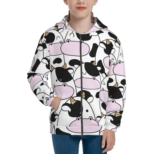 Cute Baby Dinosaurs Kid Hoodies Boys Zip Up Sweatshirts Girls Pullover with Pocket3