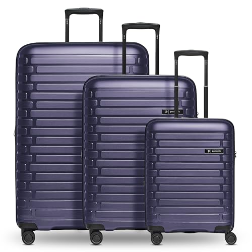 Valise rigide avec roulettes pivotantes Pactastic 3 pièces contre le manque de place