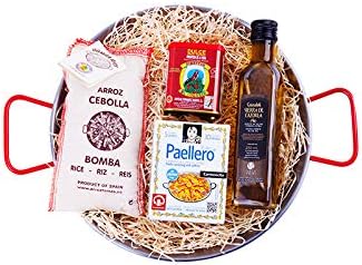 Paella 30 cm Olive Oil, Rice and Spices. Perfect for Christmas or Birthday