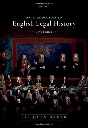 Introduction to English Legal History