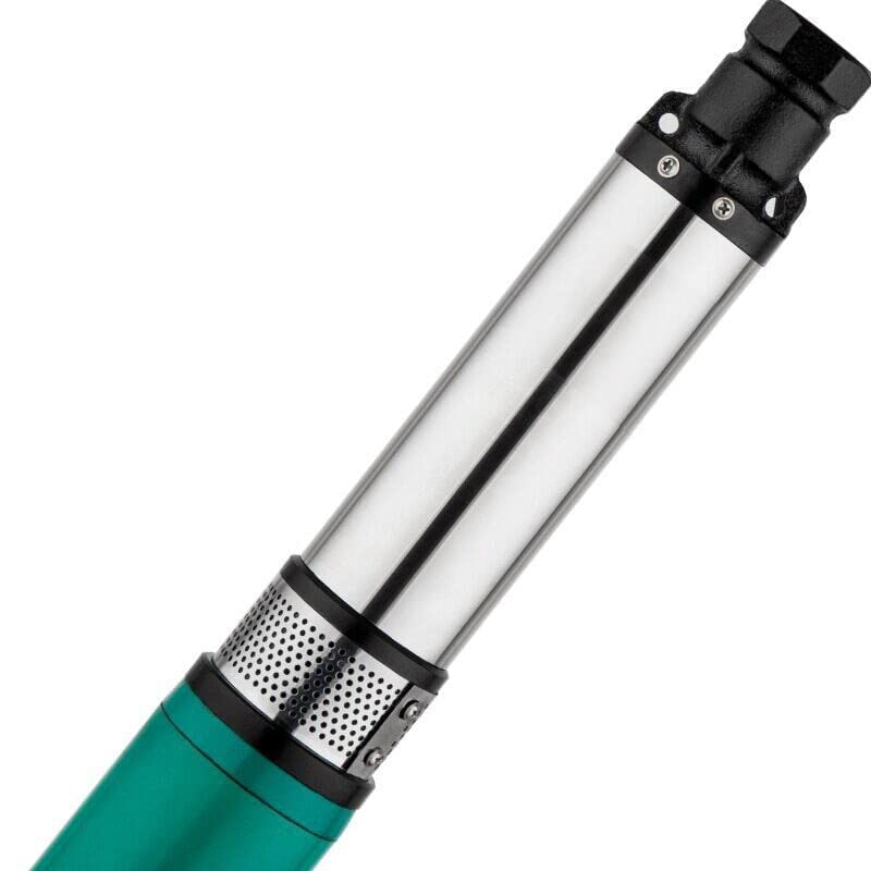 Image of FLOJOY Asian Pumps & Machineries Dc 24V 250W Solar Submersible Water Pump For Openwell & Borewell High Flow 3000-4000 L /Hr, 6 Impeller Pump Outlet 50Mm (3 Nozzle 1, 1.5 & 2 Inch) 90-100 Feet