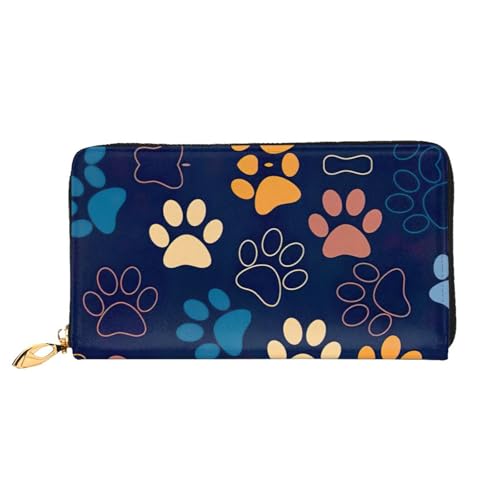 Portefeuille long chien en cuir pour homme et femme idéal pour vos sorties
