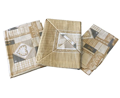 Euronovità Srl Completo Biancheria da Letto Shabby...